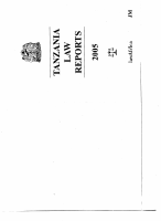 TANZANIA LAW REPORTS 2005 LAW AFRICA JM.pdf